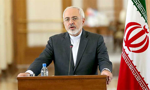 El canciller iraní, Mohamed Yavad Zarif Irán califica de fracaso para EEUU sesión reciente de la ONU